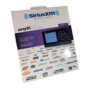 NIB! SIRIUS XM! ONYX EZ RADIO HOME KIT, XEZ1H1, HOME RECEPTION WITH REMOTE+++!